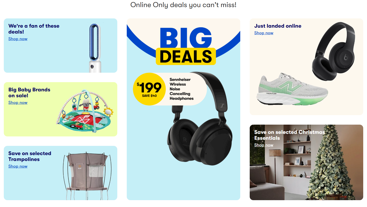 BIG W Market Deals Homepage