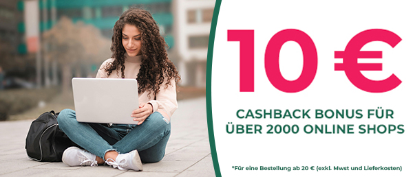 Exklusiver Cashback Bonus