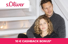 Entdecke die Black Friday Angebote bei s.Oliver - Bis zu -50%* Rabatt auf alles.