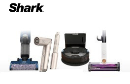 Innovative Staubsauger, Dampfreiniger und Saugroboter - 15% Cashback bei Shark